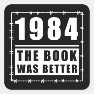 1984年より良い引用文 スクエアシール