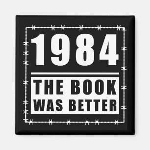 1984年より良い引用文 マグネット