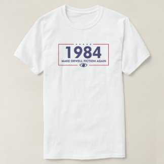 1984年オーウェル・フィクションを再編 |ジストピア Tシャツ