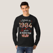 1984年フローラ38歳38誕生日Wo製 Tシャツ (正面フル)