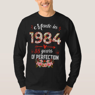 1984年フローラ38歳38誕生日Wo製 Tシャツ