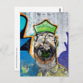 1984年冬季オリンピックボブスレコース、サラエボ ポストカード (正面/裏面)