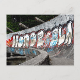 1984年冬季五輪ボブスレコース、サラエボ ポストカード