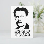 1984年生まれ(ジョージ・オーウェル) カード (スタンド正面)