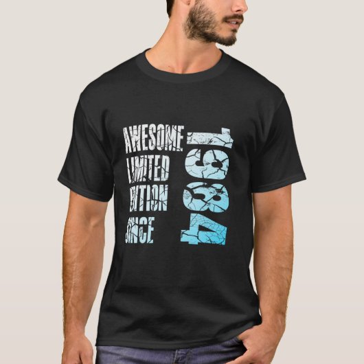 1984年素晴らし40歳の誕生日g以来の限定版 tシャツ (正面)