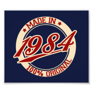 1984年製 フォトプリント