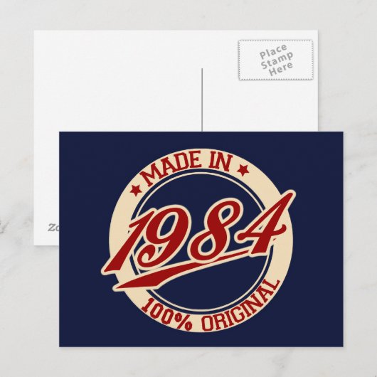 1984年製 ポストカード (正面/裏面)