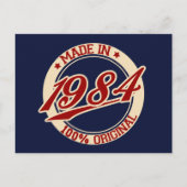 1984年製 ポストカード (正面)