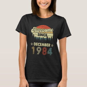 1984年12素晴らし月以来38誕生日38年 Tシャツ