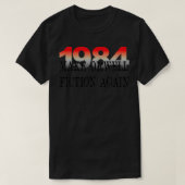 1984年、再び文学を好むオーウェル・フィクションを作る  Tシャツ (デザイン正面)