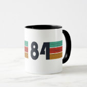 1984生まれ年のヴィンテージ誕生日ギフト マグカップ (正面右)