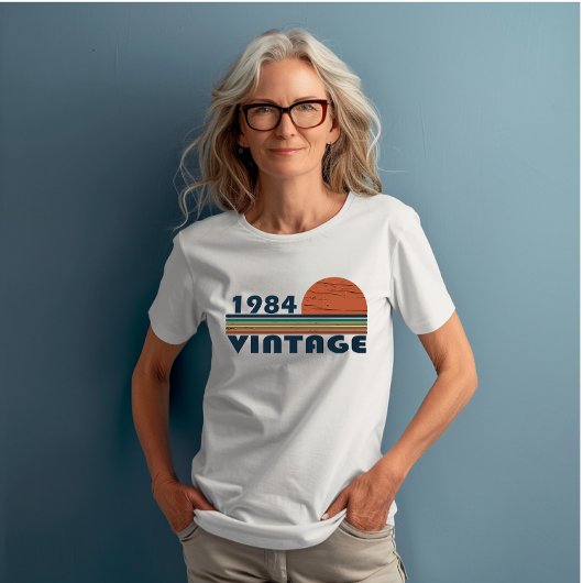 1984生まれ年のヴィンテージ誕生日ギフト Tシャツ