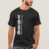 1984生まれ年の伝説の誕生 Tシャツ (正面)