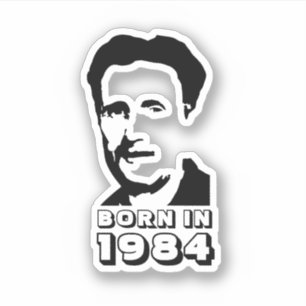 1984生まれ年(George Orwell) シール