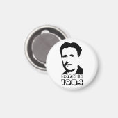 1984生まれ年(George Orwell) マグネット (正面/裏面)