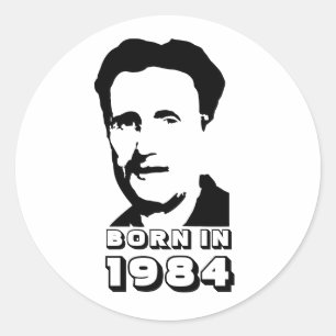 1984生まれ年(George Orwell) ラウンドシール