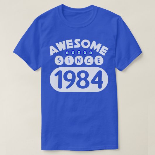 1984素晴らし年以降 Tシャツ (デザイン正面)