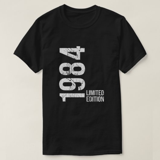 1984限定版 42歳の誕生日お祝い エディション 女性 42歳 Tシャツ (デザイン正面)