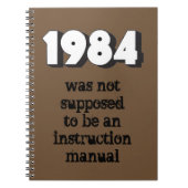 1984 ノートブック (正面)