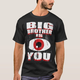 1984 ビッグブラザーが見ている メンズTシャツ Tシャツ