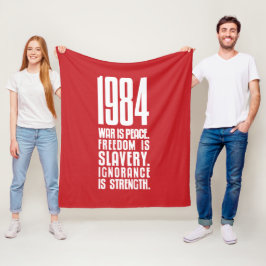 1984 フリースブランケット