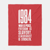 1984 フリースブランケット (正面)