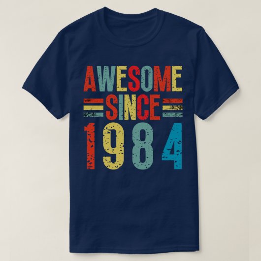1984 素晴らし 16年以降 Tシャツ (デザイン正面)