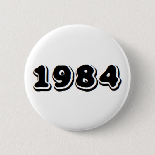 1984 缶バッジ (正面)