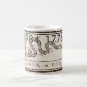 1984 = 1776結合またはダイマグ コーヒーマグカップ (中央)