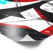 1984 Big Brother is Watching You Poster (Redesign) フォトプリント (角)