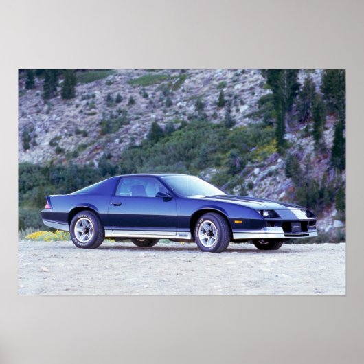 1984 Chevy Camaro Z28 ポスター (正面)