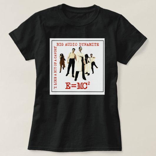 1984, E=MC2, Wave, Dynamite, Audio Big WLIR, Alter Tシャツ (デザイン正面)