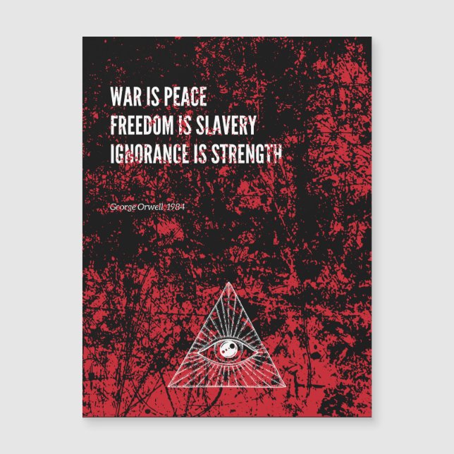 1984 George Orwell War is Peace (正面)