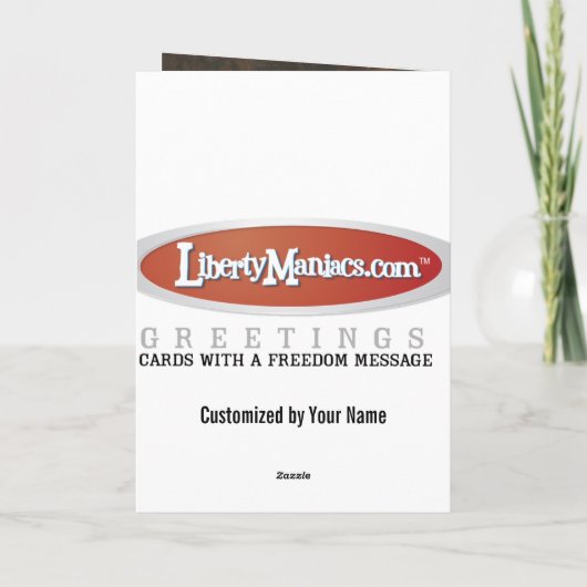 1984 INGSOCの挨拶状 カード (裏面)