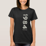 1984 Legend 40th Birthday Top男性へ、ヴィンテージ分 Tシャツ<br><div class="desc">1984 Legend 40th Birthday Top男性へ、ヴィンテージミニマル</div>