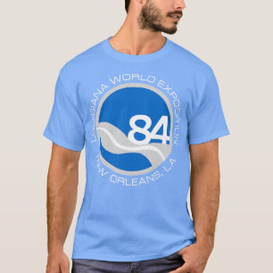 1984 Louisiana World Expositionのアイコンと場所 Tシャツ