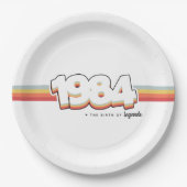 1984 The birth of legends ペーパープレート (正面)