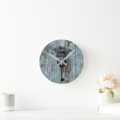 1985ヴィンテージアクリル製壁時計 ラウンド壁時計 (ホーム)