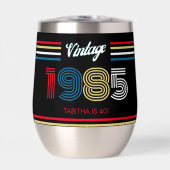 1985ヴィンテージストライプレトロの原色 (正面)