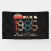 1985ヴィンテージ40歳 横断幕 (横)