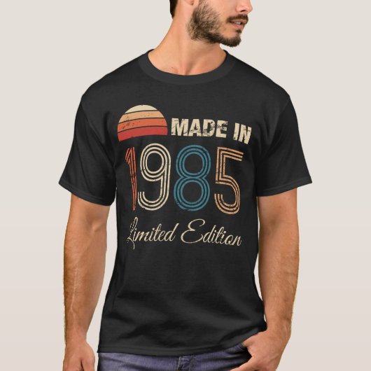 1985ヴィンテージ40歳 Tシャツ (正面)