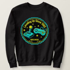 1985年からレベルアップ中 アーケードTシャツ スウェットシャツ
