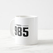 1985年に設立されたコーヒーマグ コーヒーマグカップ (正面左)