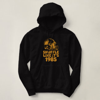 1985年のようにシャッフルしよう レトロフットボールヘルメット Tシャツ