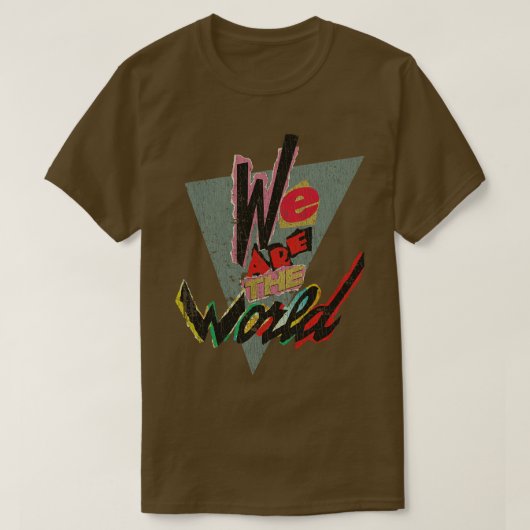 1985年の世界 Tシャツ (デザイン正面)