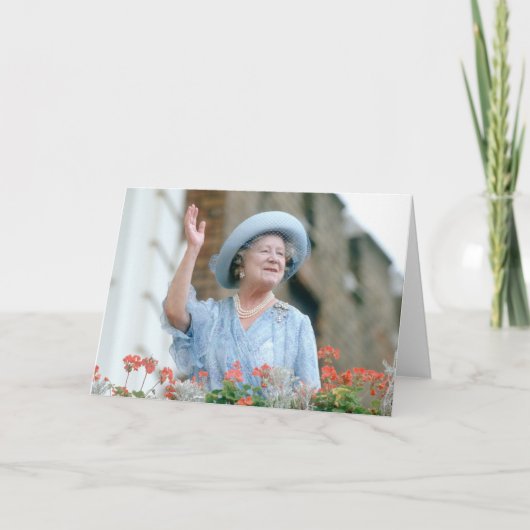 1985年の女王エリザベス女王 カード (正面)