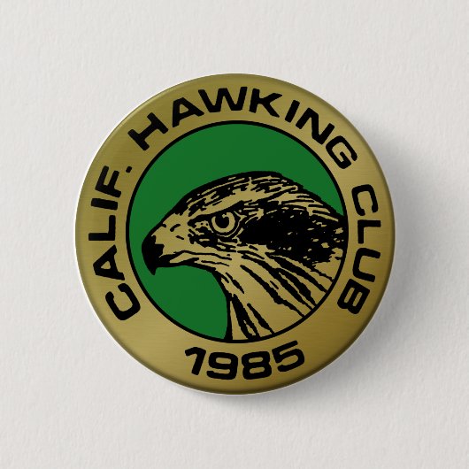 1985年のLos Banos 缶バッジ (正面)