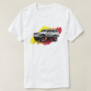 1985年トヨタ4ランナー4x4 tシャツ