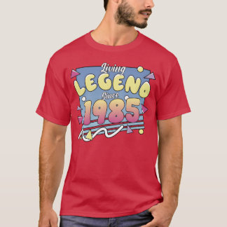 1985年生まれの伝説 80歳の誕生日をお祝いしよう 友達へのギフト Tシャツ