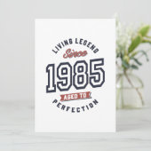 1985年生まれの生きる伝説 誕生日プレゼント 招待状 (スタンド正面)